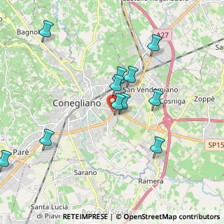 Mappa Via G. Gozzi, 31015 Conegliano TV, Italia (1.91455)