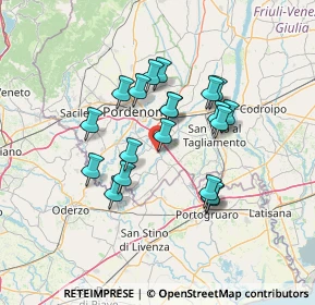 Mappa Via Trento, 33082 Azzano Decimo PN, Italia (11.254)