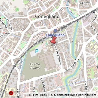 Mappa Via Innocente Pittoni, 26, 31015 Conegliano, Treviso (Veneto)