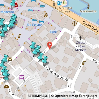 Mappa Via Vincenzo de Vit, 28838 Stresa VB, Italia (0.07273)