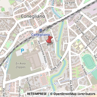 Mappa Via G. Rossini, 2, 31015 Conegliano, Treviso (Veneto)