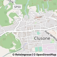 Map Clusone