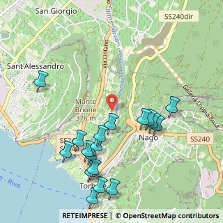 Mappa Via Tòm del Sarca, 38069 Nago-Torbole TN, Italia (1.14778)