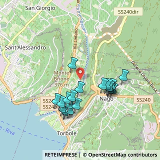 Mappa Via Tòm del Sarca, 38069 Nago-Torbole TN, Italia (0.8785)