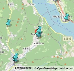 Mappa Via Parini Giuseppe, 22039 Valbrona CO, Italia (2.80182)