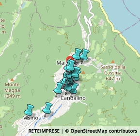 Mappa Via Parini Giuseppe, 22039 Valbrona CO, Italia (0.59)