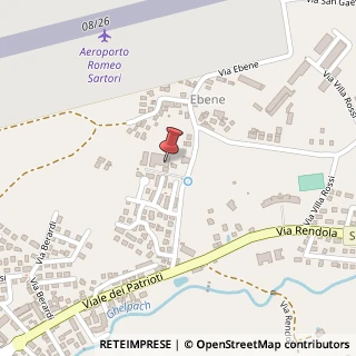 Mappa Via Ebene, 35, 36012 Asiago, Vicenza (Veneto)