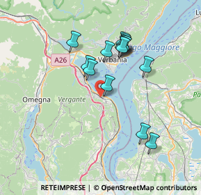 Mappa Via Antonio Fogazzaro, 28838 Stresa VB, Italia (6.45)