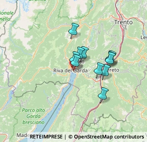 Mappa Via Vicenza, 38066 Riva del Garda TN, Italia (9.72455)