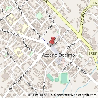 Mappa Piazza Libertà, 67, 33082 Azzano Decimo, Pordenone (Friuli-Venezia Giulia)