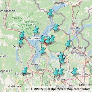 Mappa Via Per Caravate, 21036 Gemonio VA, Italia (15.93625)