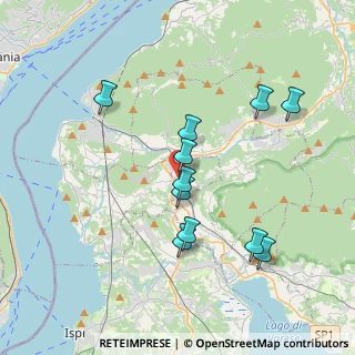 Mappa Via Per Caravate, 21036 Gemonio VA, Italia (3.48545)