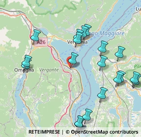 Mappa Via P, 28838 Stresa VB, Italia (9.543)