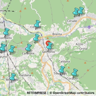 Mappa Via Curti E., 21036 Gemonio VA, Italia (3.02769)