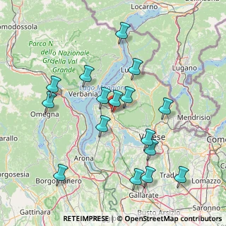 Mappa Via Curti E., 21036 Gemonio VA, Italia (15.93875)