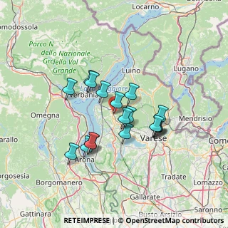 Mappa Via Curti E., 21036 Gemonio VA, Italia (11.11944)