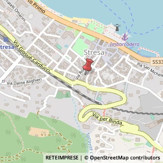 Mappa Via Principe Tommaso, 64, 28838 Stresa, Verbano-Cusio-Ossola (Piemonte)