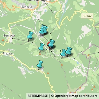 Mappa Localita' Fondo Piccolo, 38064 Folgaria TN, Italia (1.205)