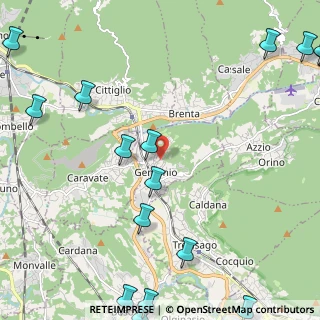 Mappa Via Mentana, 21036 Gemonio VA, Italia (3.43)