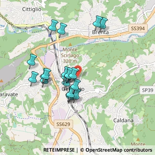 Mappa Via Mentana, 21036 Gemonio VA, Italia (0.8265)