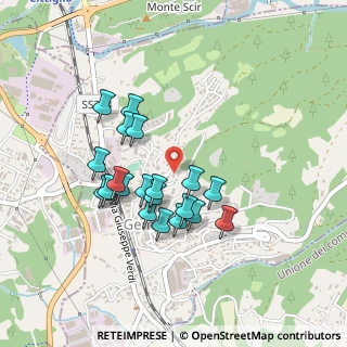Mappa Via Mentana, 21036 Gemonio VA, Italia (0.385)
