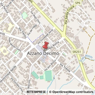 Mappa Piazza Libertà, 80, 33082 Azzano Decimo, Pordenone (Friuli-Venezia Giulia)