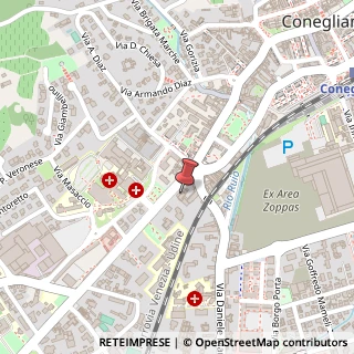 Mappa Viale L. Spellanzon, 94, 31015 Conegliano, Treviso (Veneto)