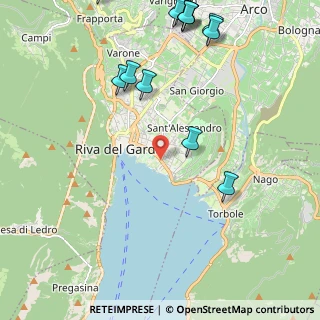 Mappa Viale Rovereto, 38066 Riva del Garda TN, Italia (2.83077)