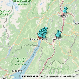 Mappa Viale Rovereto, 38066 Riva del Garda TN, Italia (8.63455)