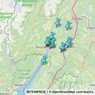 Mappa Viale Rovereto, 38066 Riva del Garda TN, Italia (9.0325)