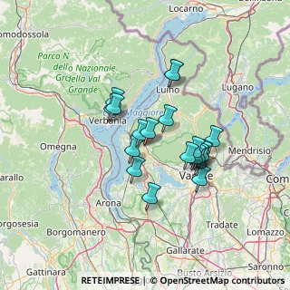 Mappa Via C. Battisti, 21036 Gemonio VA, Italia (10.9485)