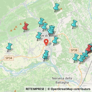 Mappa Industria arredamento, 31053 Pieve di Soligo TV, Italia (4.843)