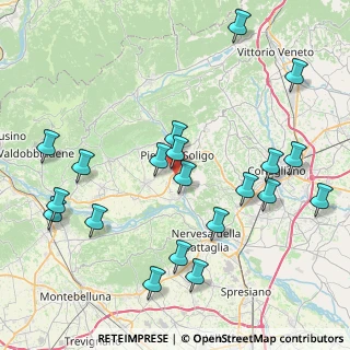 Mappa Industria arredamento, 31053 Pieve di Soligo TV, Italia (9.2745)