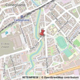 Mappa Viale Istria,  28, 31015 Conegliano, Treviso (Veneto)