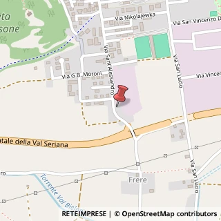 Mappa Via Sant'Alessandro, 92, 24023 Clusone, Bergamo (Lombardia)