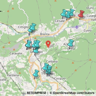 Mappa Via A. castelli, 21036 Gemonio VA, Italia (2.27688)