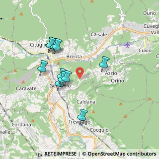 Mappa Via A. castelli, 21036 Gemonio VA, Italia (1.68182)