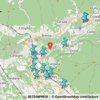 Mappa Via A. castelli, 21036 Gemonio VA, Italia (2.3675)