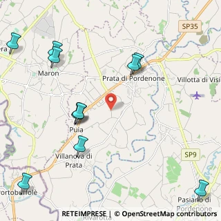 Mappa 33080 Prata di Pordenone PN, Italia (2.68091)