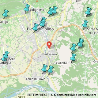 Mappa Via Gaspara Stampa, 31053 Pieve di Soligo TV, Italia (3.16)