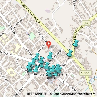 Mappa Via degli Olmi, 33082 Azzano Decimo PN, Italia (0.2885)