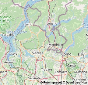 Mappa 21050 Bisuschio VA, Italia (15.8)
