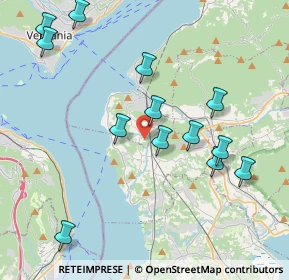 Mappa Via Bostano, 21014 Laveno-Mombello VA, Italia (4.25538)