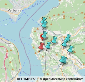 Mappa Via Bostano, 21014 Laveno-Mombello VA, Italia (3.25273)