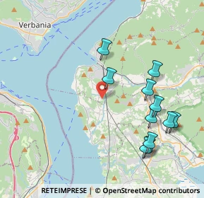 Mappa Via Bostano, 21014 Laveno-Mombello VA, Italia (4.23182)