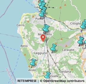Mappa Via Bostano, 21014 Laveno-Mombello VA, Italia (2.92421)