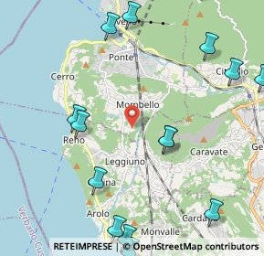 Mappa Via Bostano, 21014 Laveno-Mombello VA, Italia (3.193)