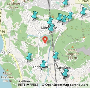 Mappa Via Bostano, 21014 Laveno-Mombello VA, Italia (1.22077)