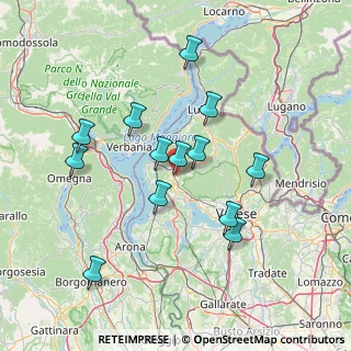 Mappa Via U. Foscolo, 21036 Gemonio VA, Italia (13.51462)