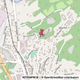 Mappa Via U. Foscolo, 2, 21036 Gemonio, Varese (Lombardia)